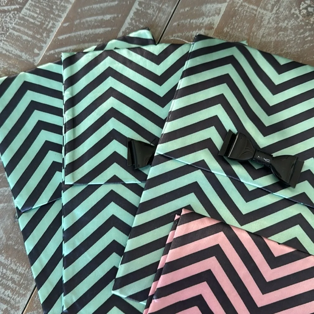 MAC Chevron Christmas Collection Gift bags